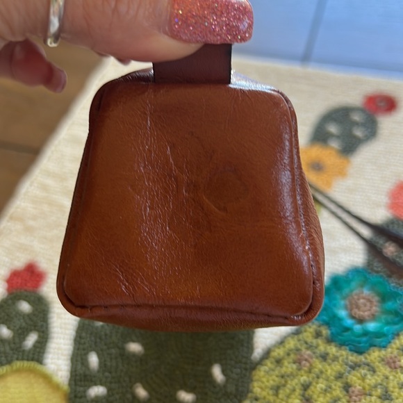 Patricia Nash Leather Roll Case Wristlet/Makeup Roll - Picture 6 of 8